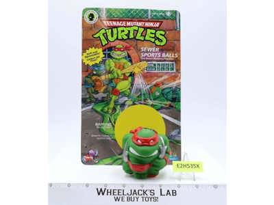 Raphael Sewer Sports Balls Teenage Mutant Ninja Turtles 1991 Playmates