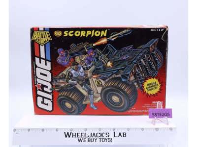 Scorpion GI Joe Battle Corps 1993 Hasbro Action Figure Vehicle