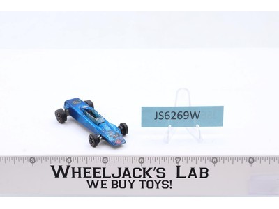 Brabham-Repco F-1 Blue 1969 Hot Wheels Mattel Vintage Redline RL Hong Kong