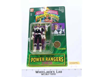 Auto Morphin Zach Black Ranger Mighty Morphin Power Rangers 1994 Bandai Figure