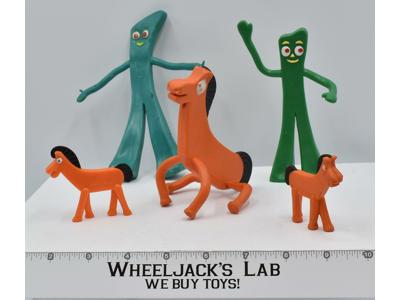 Lot of 5 Bendable/Posable Figures & Animals Bend Ems Bendies Figures