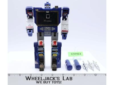 Soundwave WORKS 100% Complete 1985 Vintage G1 Transformers Action Figure