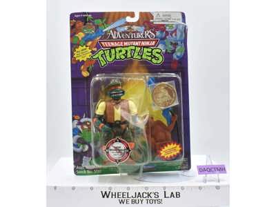 Safari Michelangelo Teenage Mutant Ninja Turtles TMNT 1994 Playmates NEW MOSC