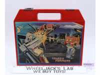 Tape Cassette Records Collectors Storage Case G1 Transformers 1984 Hasbro