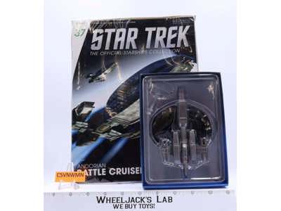 Andorian Battle Cruiser Star Trek Eaglemoss W/ Magazine Issue #37