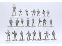 Lot of 23 Pewter Figures + USS Enterprise Star Trek 1992 Rawcliffe