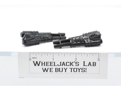 Micromaster Skystalker Double Lasers Guns 2x 1989 G1 Transformers Action Figure