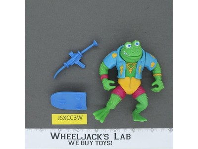 Genghis Frog Teenage Mutant Ninja Turtles TMNT Playmates 1989 Vintage Figure