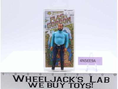 Dr. Zarkov 4" 100% Complete Flash Gordon Mattel 1979 Vintage Action Figure