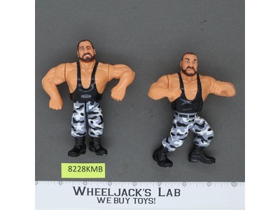 Butch and Luke Bushwhackers 100% Complete WWF Wrestling Hasbro 1991 Vintage