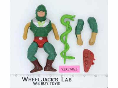King Hiss 100% Complete He-Man Masters of the Universe MOTU Mattel 1986 Vintage