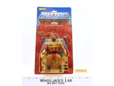 Jitsu He-Man Masters of the Universe MOTU 1983 Mattel MOSC SEALED NEW Hong Kong