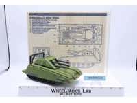 Armadillo 100% Complete GI Joe 1985 Hasbro Vintage Action Figure Vehicle