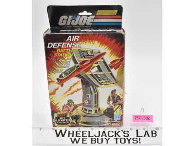 Air Defense Battle Station 100% Complete W/Box GI Joe 1985 Action War Hasbro