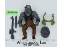 Rocksteady SOFT HEAD 100% Complete Teenage Mutant Ninja Turtles 1988 Playmates