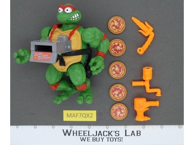 Pizza Tossin' Raph WORKS 100% Complete Teenage Mutant Ninja Turtle 1994 Playmate