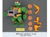 Pizza Tossin' Raph WORKS 100% Complete Teenage Mutant Ninja Turtle 1994 Playmate