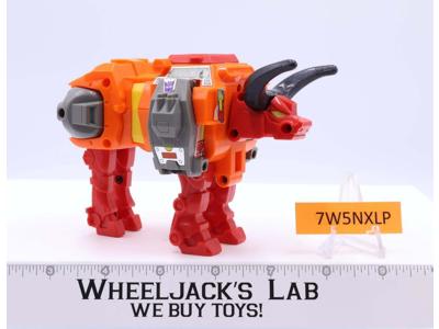 Tantrum Predaking 1986 Vintage Hasbro G1 Transformers Bull Action Figure
