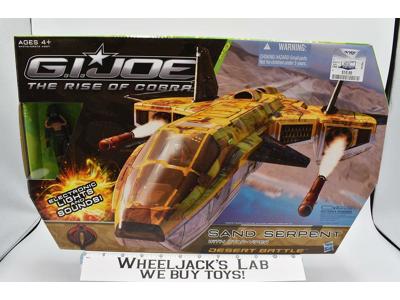 Sand Serpent W/Star Viper G.I Joe Rise of Cobra 2009 Hasbro NEW SEALED MISB