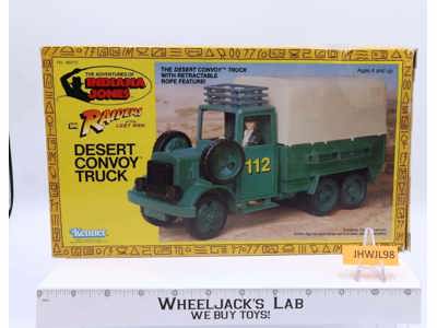 Desert Convoy Truck 100% Complete Indiana Jones ROTLA 1982 Kenner Vehicle