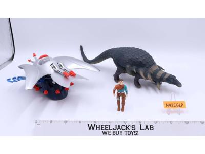 Edmontonia W/Axis Dino Riders 1989 Tyco Toys Vintage Action Figure