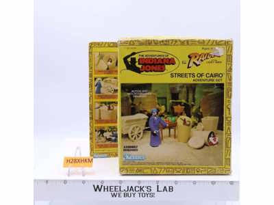 Streets of Cairo 100% Complete Indiana Jones ROTLA 1982 Kenner Adventure Set