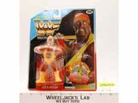 Hulk Hogan SPANISH BLUE Card WWF Wrestling 1991 Hasbro NEW MOSC SEALED