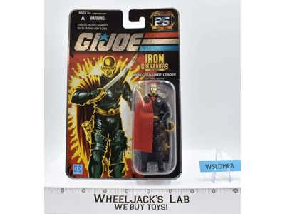 Iron Grenadier Destro G.I Joe 25th Anniversary 2007 Hasbro NEW SEALED MOSC