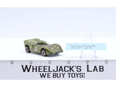 McLaren M6A Olive 1969 Redline Hot Wheels Mattel Vintage RL