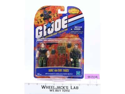 Duke and Side Track Collector's Special 2-Pack 2000 Hasbro MOSC Action Figure