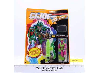Toxo Zombie GI Joe Eco Warriors 1991 Hasbro Action Figure MOSC SEALED NEW