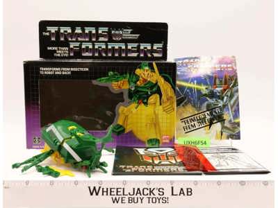 Barrage 100% Complete W/Box 1985 Vintage G1 Transformers Hasbro Action Figure