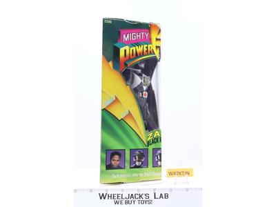 Zach Black Ranger Mighty Morphin Power Rangers 1993 Bandai Action Figure