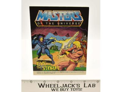 Eye Of The Storm Mini Comic Book MOTU Masters of the Universe 1985 Mattel