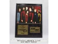 The Crew of Star Trek The Next Generation Plaque 135/5000