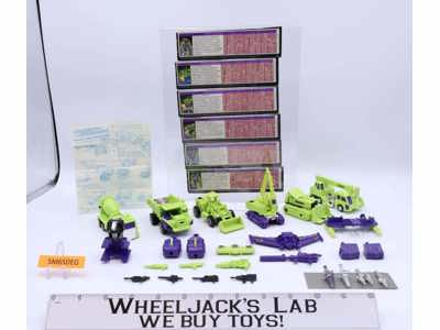 Devastator 100% Complete Vintage 1985 G1 Transformers Hasbro Action Figure