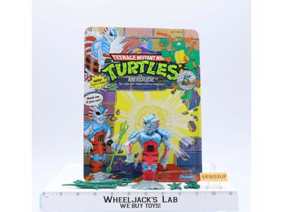 Merdude 100% Complete W/Card TMNT 1992 Playmates Vintage Action Figure