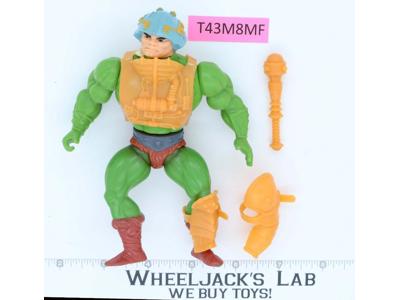 Man-At-Arms 100% Complete He-Man Masters Of The Universe MOTU 1982 Mattel Figure