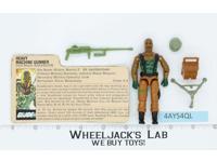 Road Block V1 100% Complete 1984 G.I. Joe Hasbro Vintage Action Figure