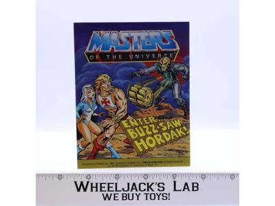 Enter Buzz-Saw Hordak 1986 Mini Comic He-Man Masters of the Universe MOTU