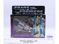 Starscream NICE FIGURE 100% Complete w Box 1984 G1 Transformers Hasbro Figure