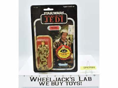 Han Solo Trench Coat #2 77 Back Star Wars ROTJ 1983 Kenner Figure NEW MOSC