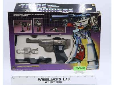 Megatron 100% Complete NR MINT FIGURE W/Box G1 Transformers 1984 Hasbro