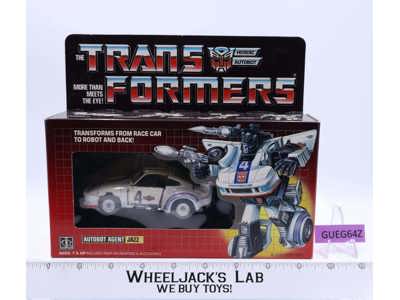 Jazz NICE FIGURE & BOX 100% Complete Boxed 1985 Vintage Hasbro G1 Transformers