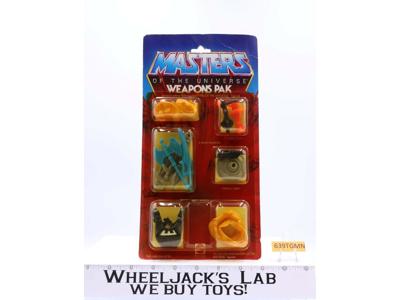 Weapons Pak He-Man Masters of the Universe MOTU 1985 Mattel NEW MOSC SEALED
