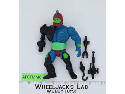 Trap Jaw 100% Complete Masters of the Universe He-Man MOTU 1983 Mattel Figure