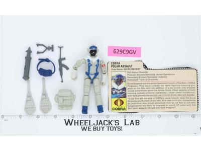 Snow Serpent V1 100% Complete G.I. Joe 1985 Hasbro Vintage Action Figure