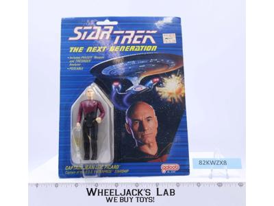 Captain Jean Luc-Picard Star Trek The Next Generation Galoob 1988 NEW MOSC