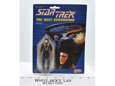 Q Alien Star Trek The Next Generation Paramount Pictures Galoob 1988 MOSC