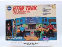 U.S.S. Enterprise Spin Action Transporter Playset Star Trek 1975 Mego